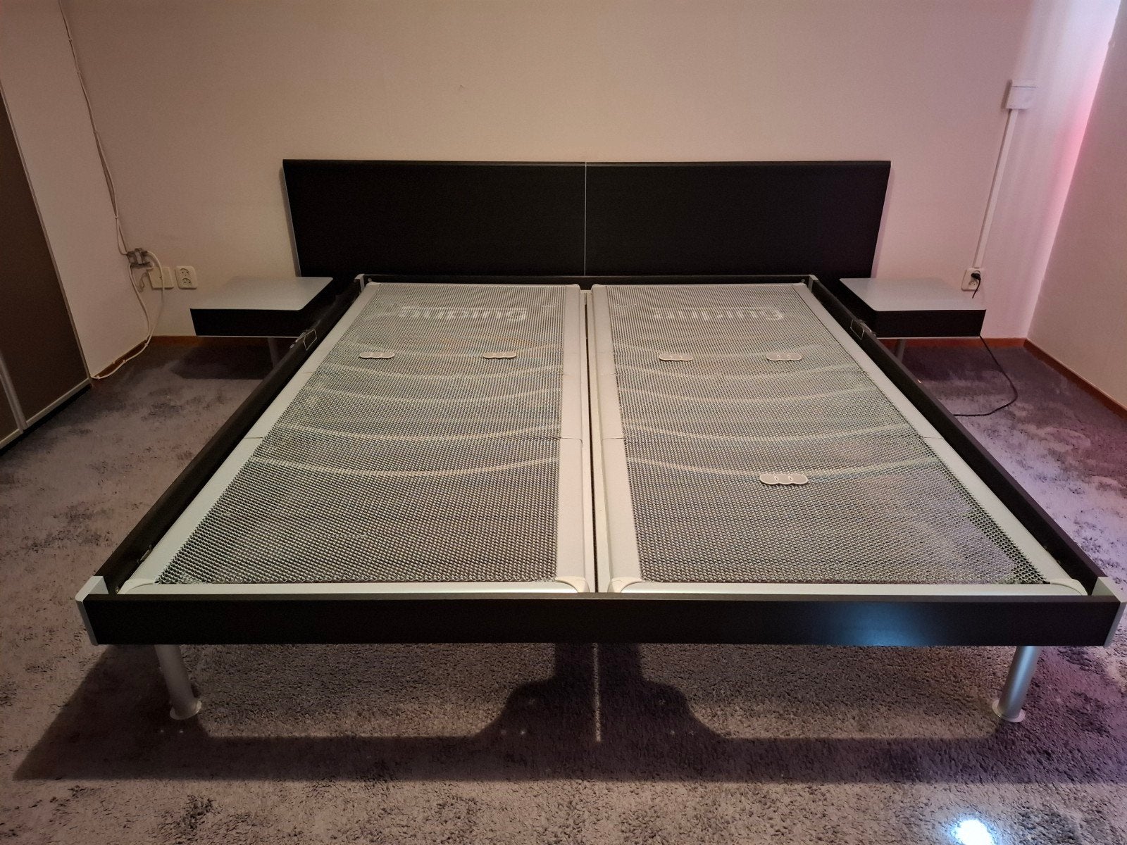 Auping bed elektrisch verstelbaar 180x200, Huis en Inrichting, Ophalen, Tweepersoons, 180 cm, 200 cm