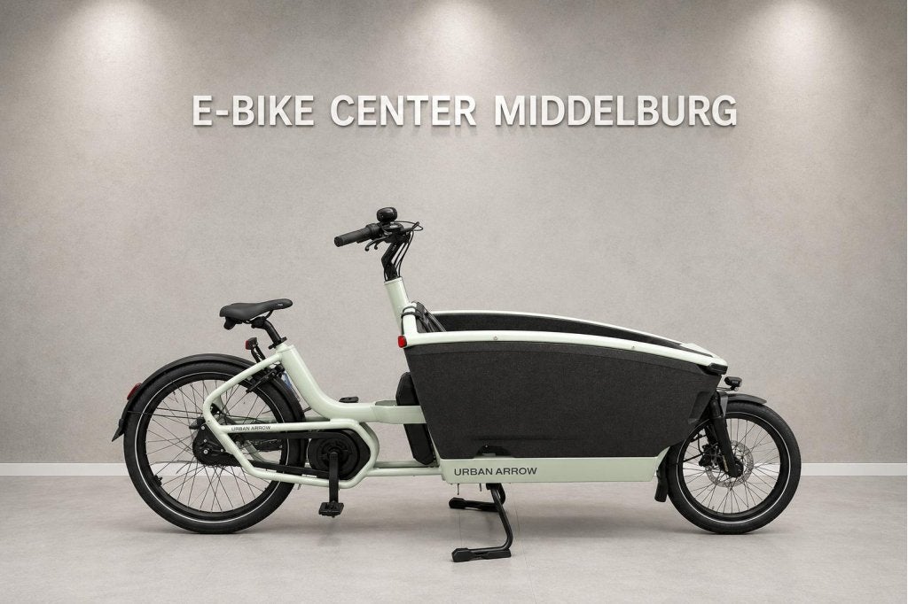 Urban Arrow FamilyNext Demo 545Wh Enviolo incl. Regenhuif, Niet ingevuld, Ophalen of Verzenden, Zo goed als nieuw, 47 tot 51 cm