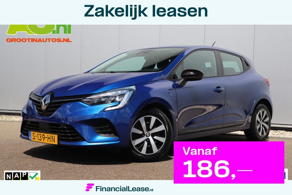Renault Clio 1.0 TCe 90 Equilibre Navigatie Carplay Android, Voorwielaandrijving, Gebruikt, Euro 6, 580 kg