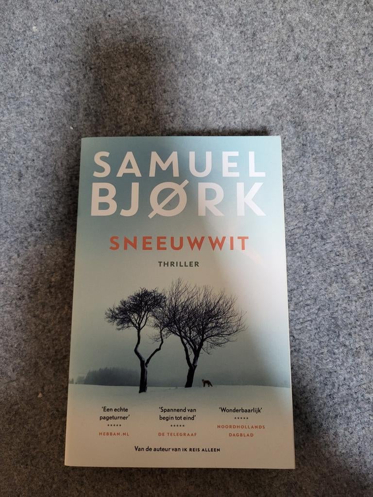 Samuel Bjørk - Sneeuwwit (Thriller), Boeken, Thrillers, Gelezen, Scandinavië, Ophalen of Verzenden