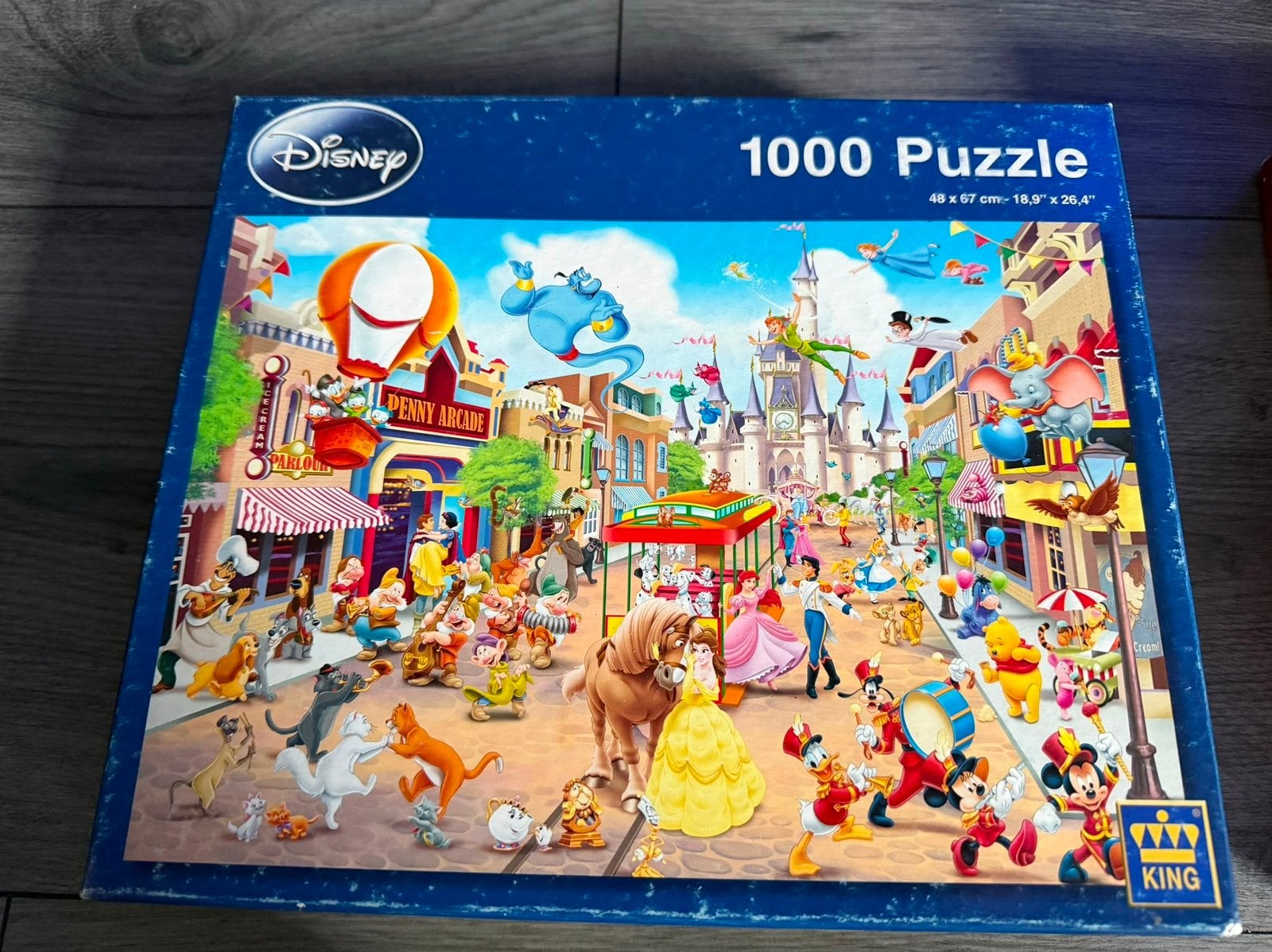 Complete Disney puzzel 1000 stuks, Ophalen of Verzenden, 500 t/m 1500 stukjes, Zo goed als nieuw