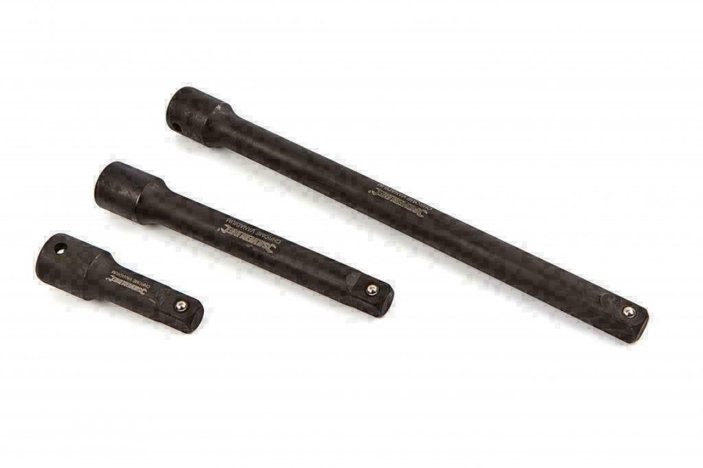 3-DELIGE SET VERLENGSTUKKEN 1/2" VOOR SLAGDOPPEN, Ophalen of Verzenden, Nieuw