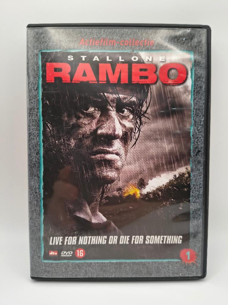 DVD Rambo met Sylvester Stallone, Cd's en Dvd's, Dvd's | Actie, Gebruikt, Actie, Vanaf 16 jaar, Ophalen of Verzenden