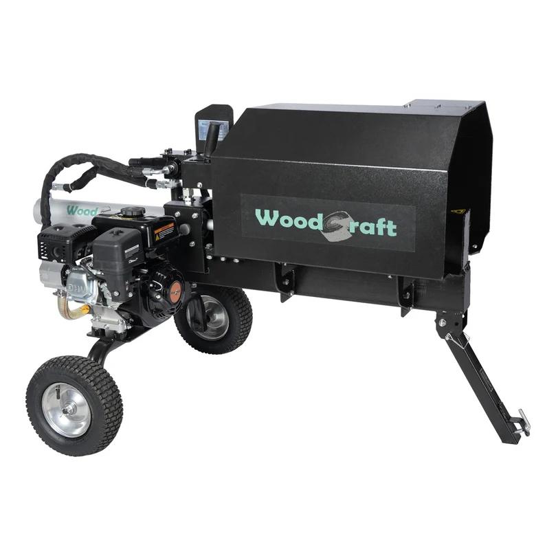 Woodcraft Houtklover 12 Ton Benzine Horizontaal / Nieuw