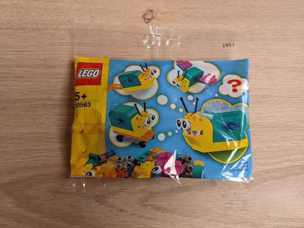 NIEUW & SEALED Lego 30563 Build Your Own Snail, Kinderen en Baby's, Speelgoed | Duplo en Lego, Lego, Nieuw, Ophalen of Verzenden