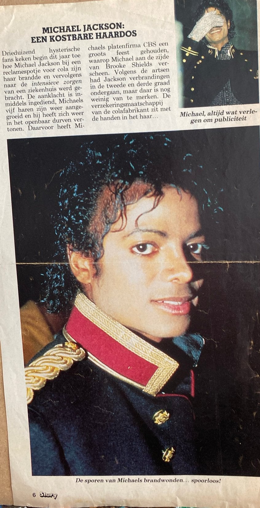 Michael Jackson, Verzenden, 1980 tot heden, Tijdschrift