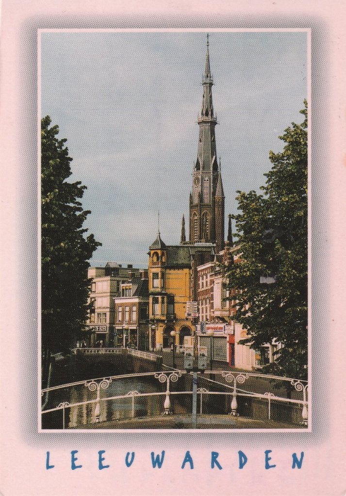 Leeuwarden St. Bonifasiuskerk 2004, Ophalen of Verzenden, 1980 tot heden, Gelopen, Friesland