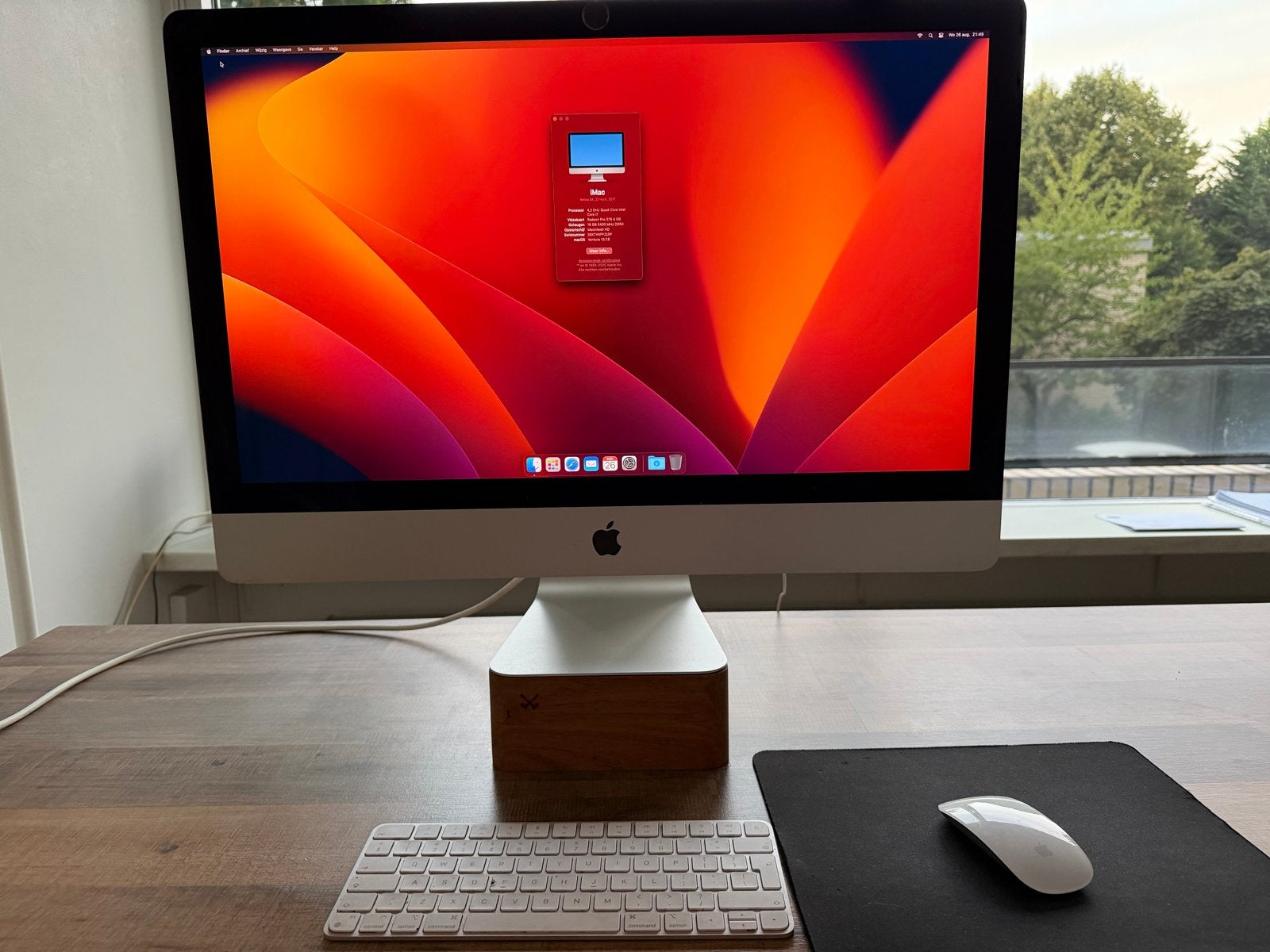 iMac Retina 5K, 27-inch, 2017 - 16GB RAM, 4.2 GHz i7, Computers en Software, Apple Desktops, Ophalen, IMac, Zo goed als nieuw