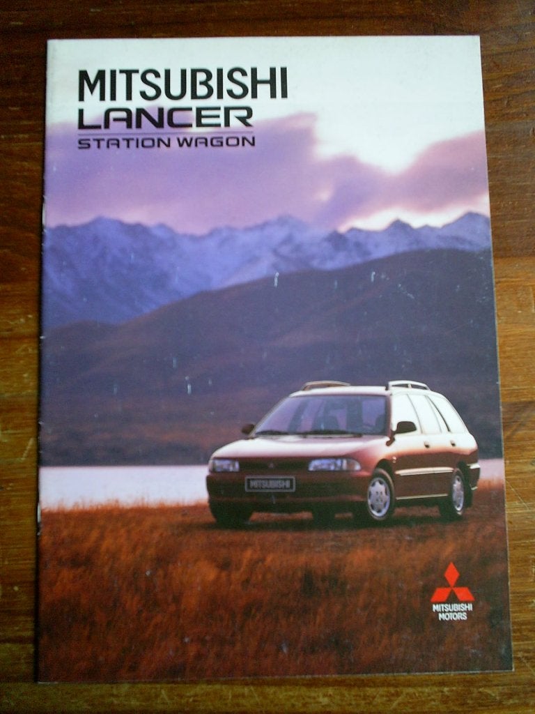 Mitsubishi Lancer Station Wagon [ 8 / 1992 ], Verzenden, Zo goed als nieuw, Mitsubishi