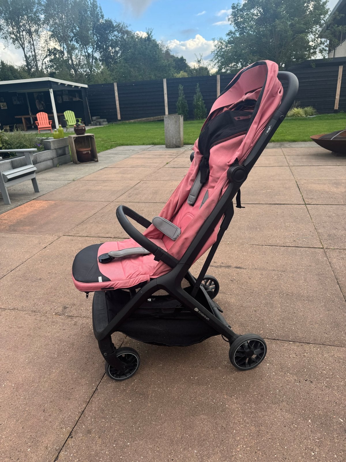 Kinderkraft Nubi 2 Reisbuggy, Kinderen en Baby's, Ophalen of Verzenden, Zo goed als nieuw, Overige merken, Verstelbare rugleuning