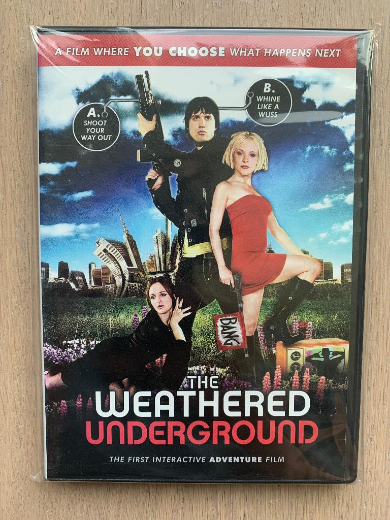 The Weathered Underground – DVD (Interactive Adventure Film), Vanaf 16 jaar, Ophalen of Verzenden, Zo goed als nieuw, Overige genres