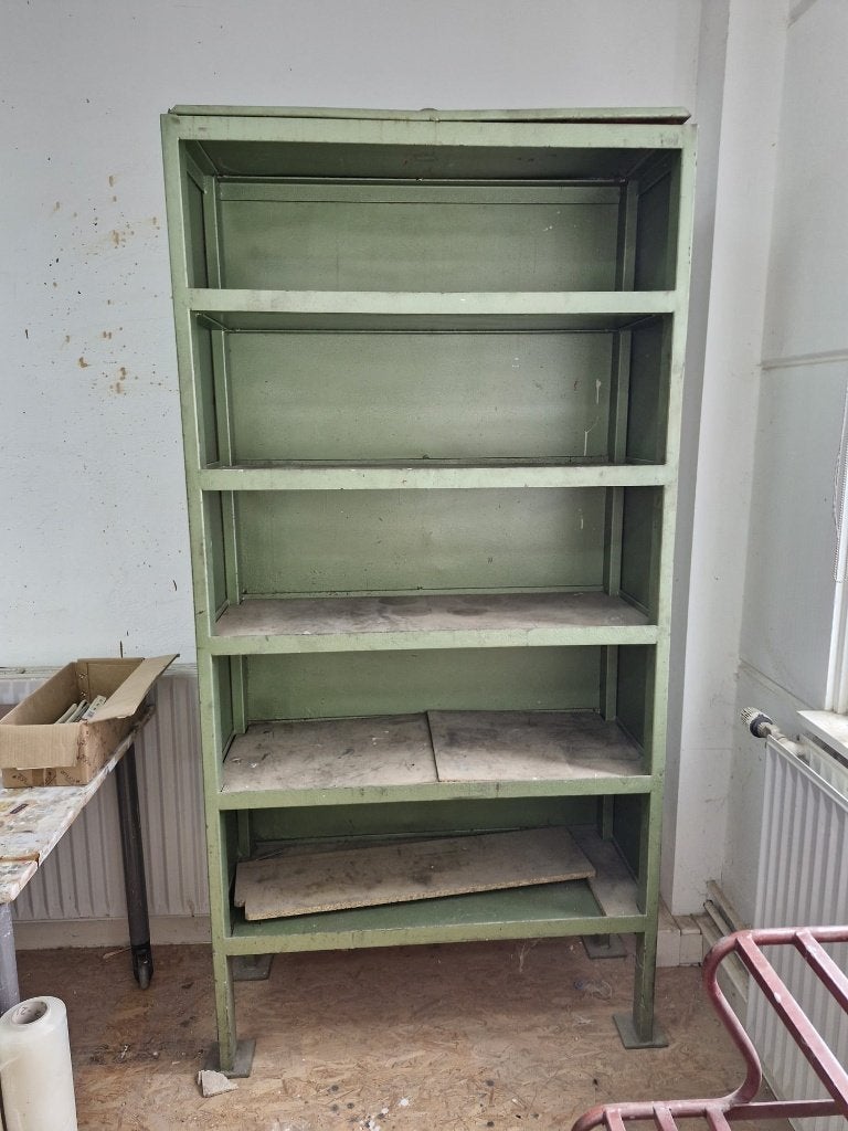 zware ijzeren stelling kast, Ophalen, Gebruikt