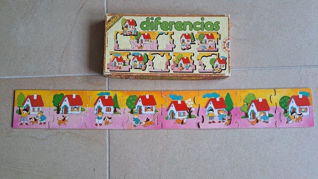 puzzel voor peuters, Kinderen en Baby's, Speelgoed | Kinderpuzzels, Ophalen, Gebruikt, 10 tot 50 stukjes, Van hout