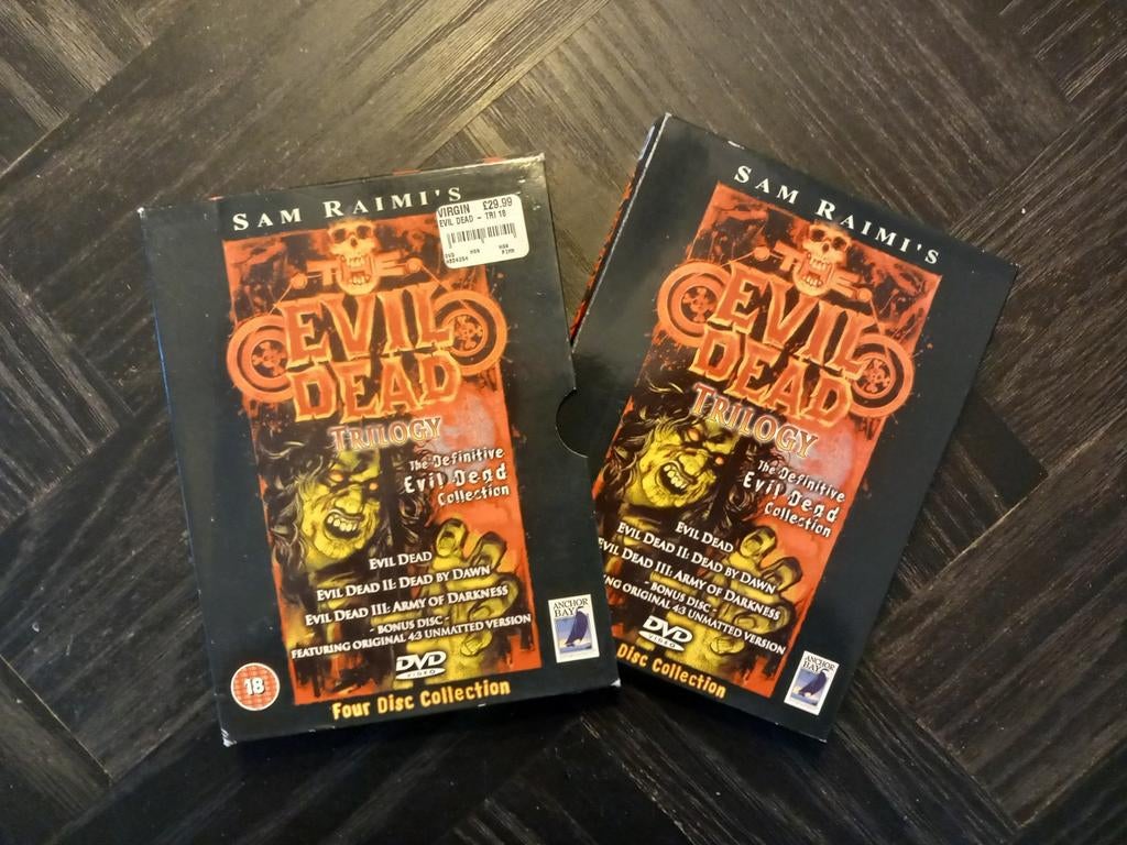 Evil dead dvd box, Vanaf 16 jaar, Ophalen of Verzenden, Zo goed als nieuw