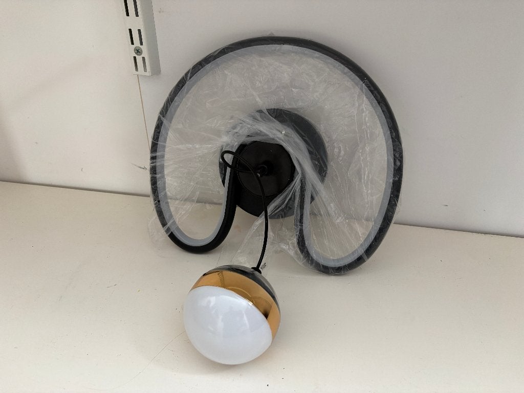 Dimbare plafondlamp - Projector Maan en Sterren, Kunststof, Overige stijlen, Verzenden, Zwart