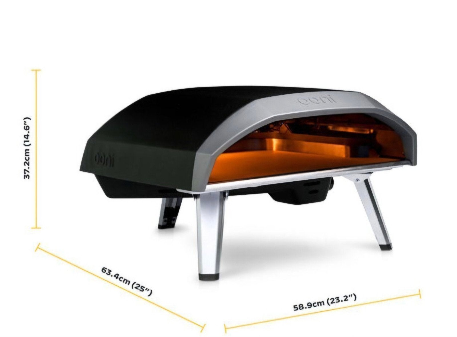 gasgestookte pizzaoven, Ophalen, Nieuw, Pizza Chef