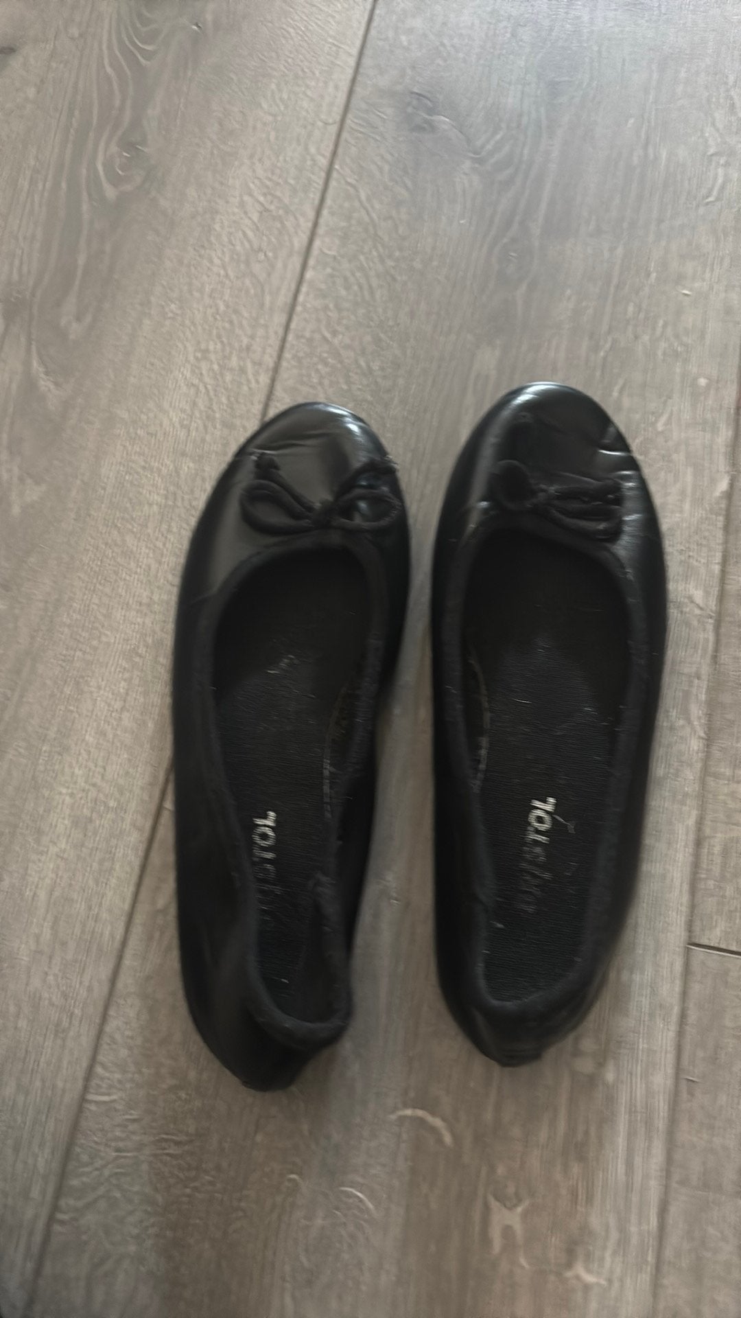Ballerinas, Verzenden, Zo goed als nieuw, Zwart, Sneakers of Gympen