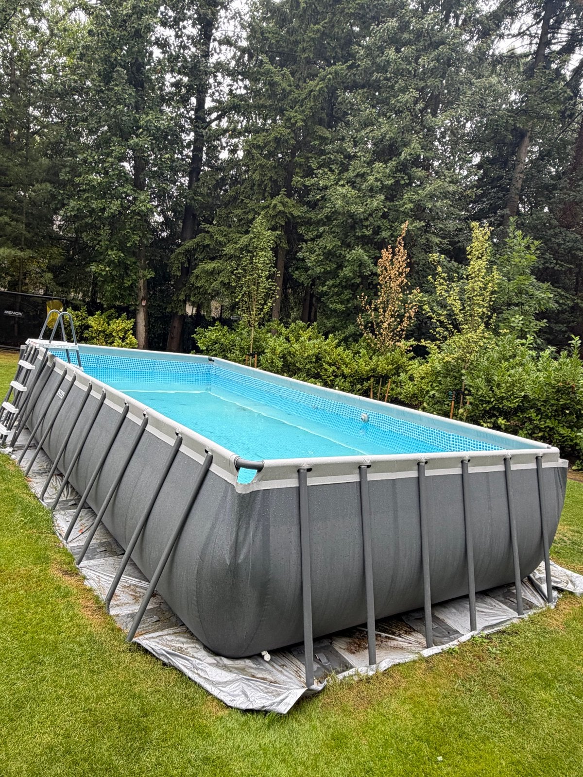 Zwembad met pomp en kachel - Compleet set, Gebruikt, 200 tot 300 cm, 80 tot 120 cm, Ophalen of Verzenden