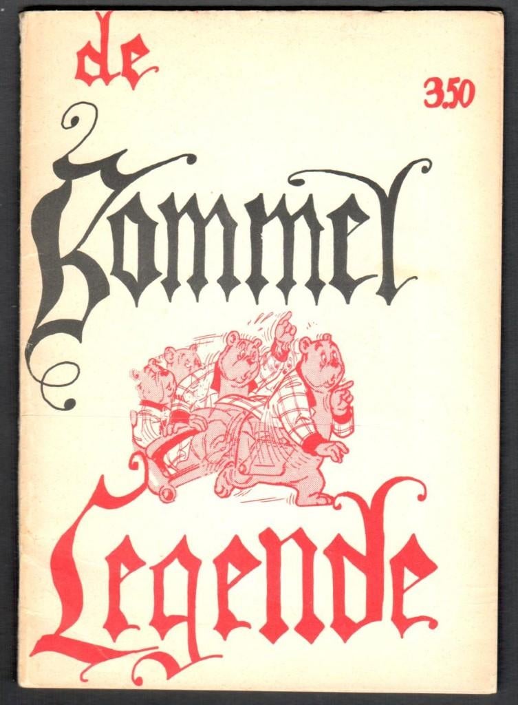 Bommel en Tom Poes - de Bommel Legende 1973, Ophalen of Verzenden, Olivier B, Bommel en Tom Poes, Gebruikt, Boek of Spel