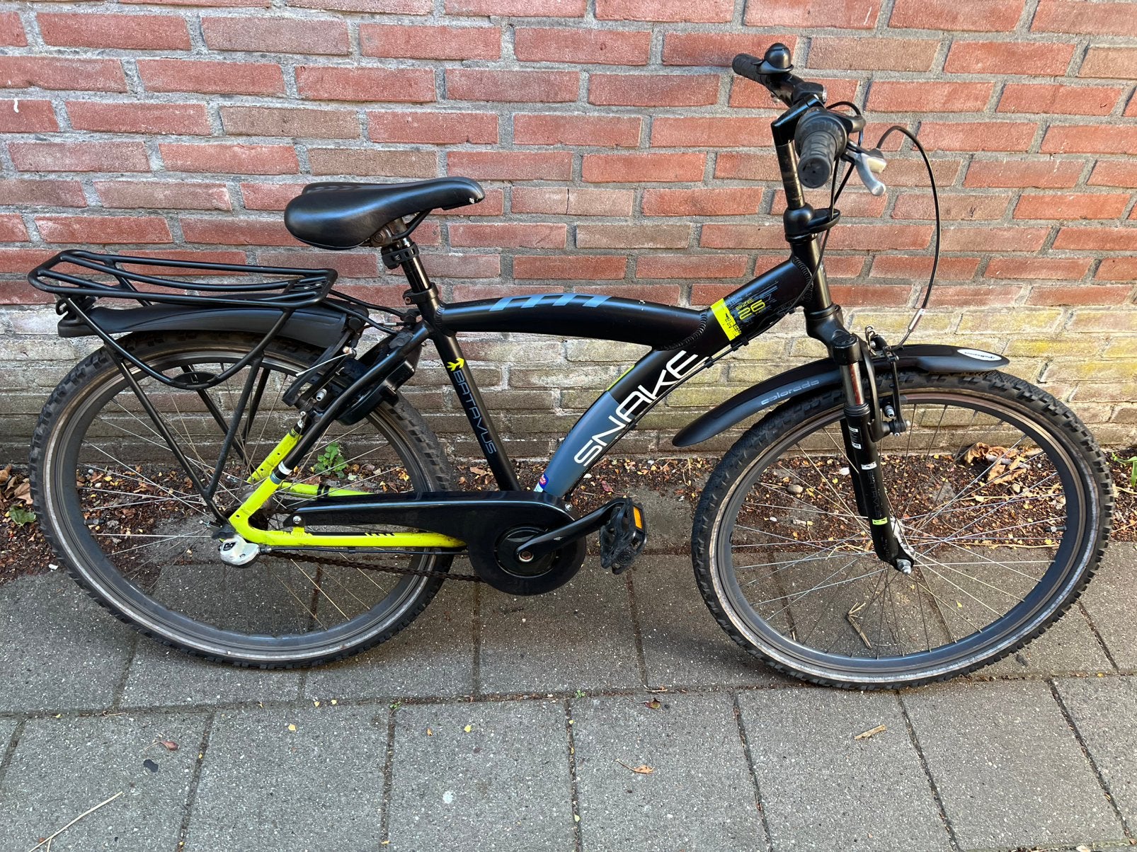Batavus snake, Velgrem, Versnellingen, Zo goed als nieuw, Ophalen