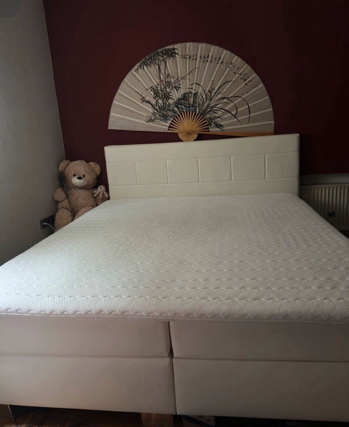 Beautiful Queensize bed 180x200cm, Ophalen, Zo goed als nieuw, Eenpersoons