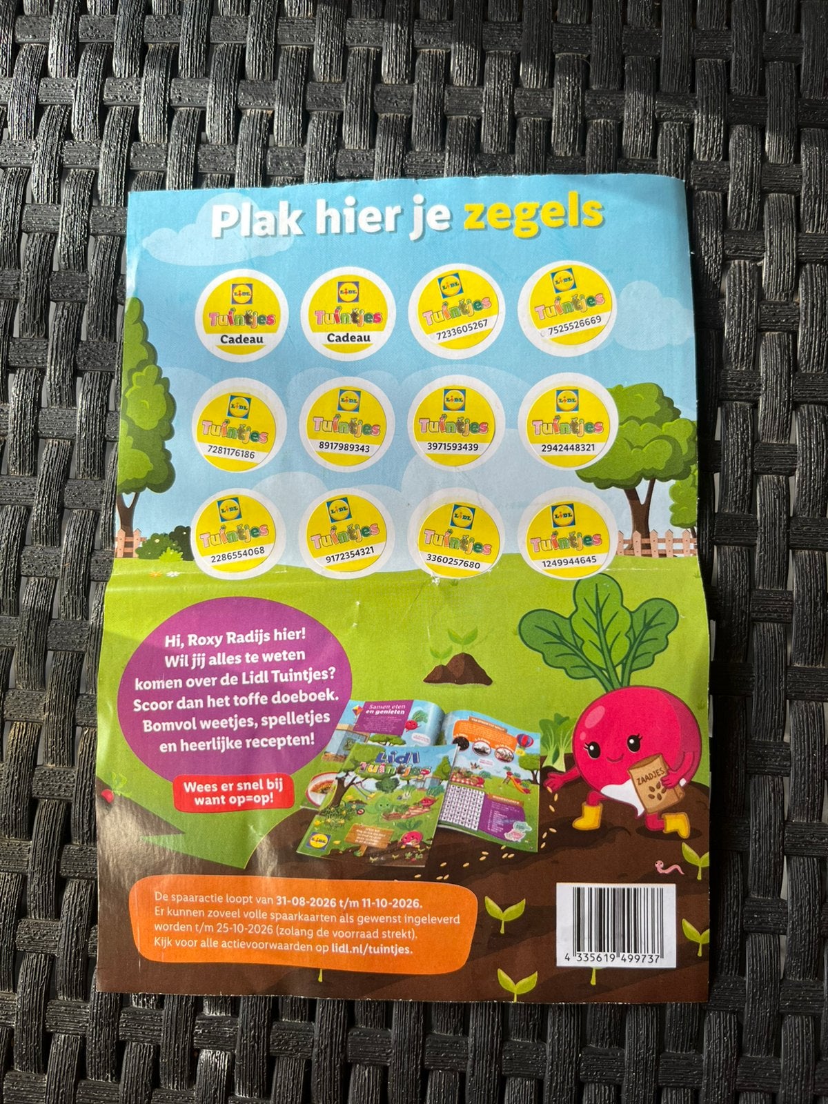 Lidl volle spaarkaarten (3), Hobby en Vrije tijd, Ophalen of Verzenden, Winkel, Super of Benzinepomp, Volle spaarkaart