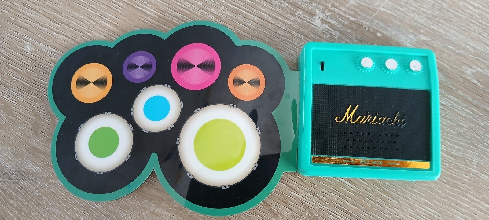 Mini elektronisch drumstel speelgoed drumpad drummen, Ophalen of Verzenden, Gebruikt, Jongen of Meisje
