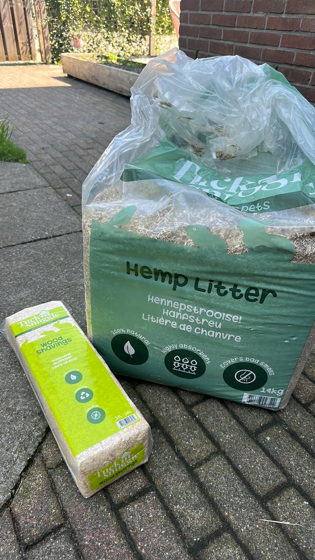 Bodembedekking, Ophalen, Zo goed als nieuw, Verzorging
