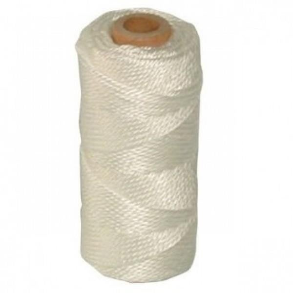 Metselkoord nylon op klos 50 meter 1,2 mm dikkleur wit, Ophalen of Verzenden, Nieuw