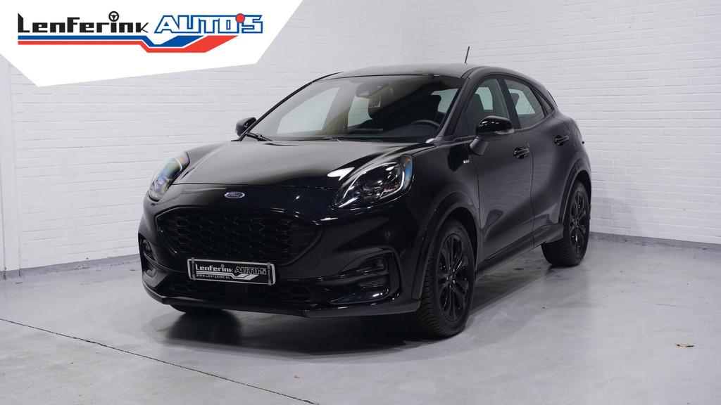 Ford Puma 1.0 EcoBoost Hybrid ST-Line Winterpakket Navi Clim, Voorwielaandrijving, Zwart, Bedrijf, Handgeschakeld