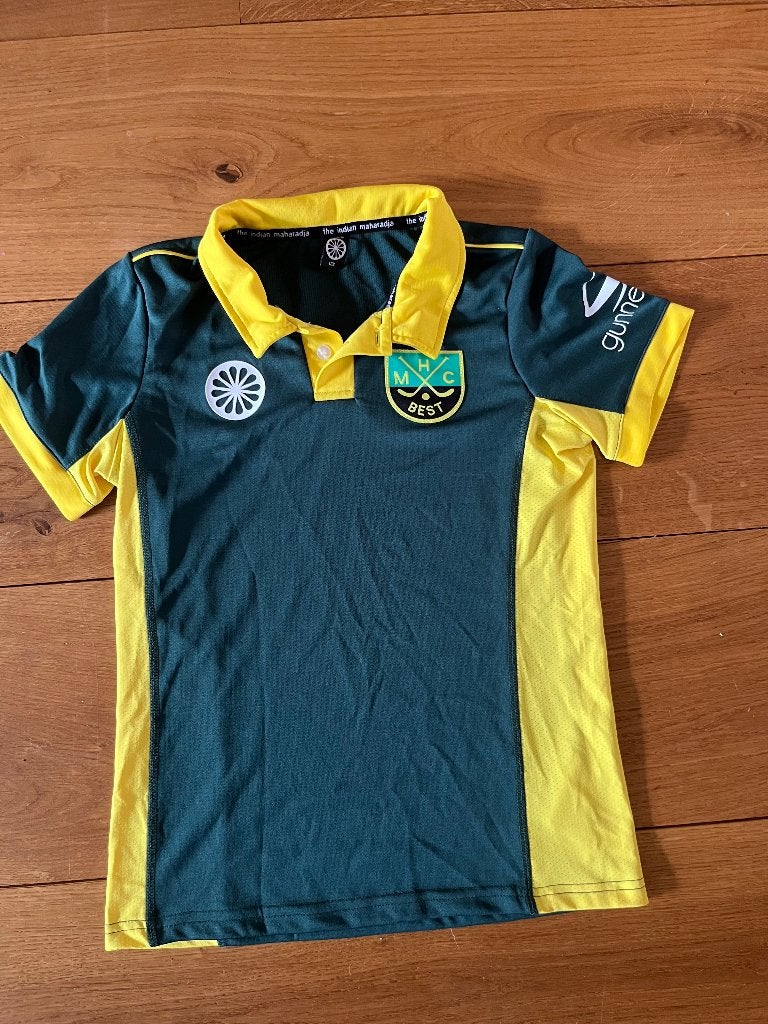 Hockeyshirt maat 128 MHC Best, zo goed als nieuw, Sport en Fitness, Hockey, Ophalen, Zo goed als nieuw, Kleding