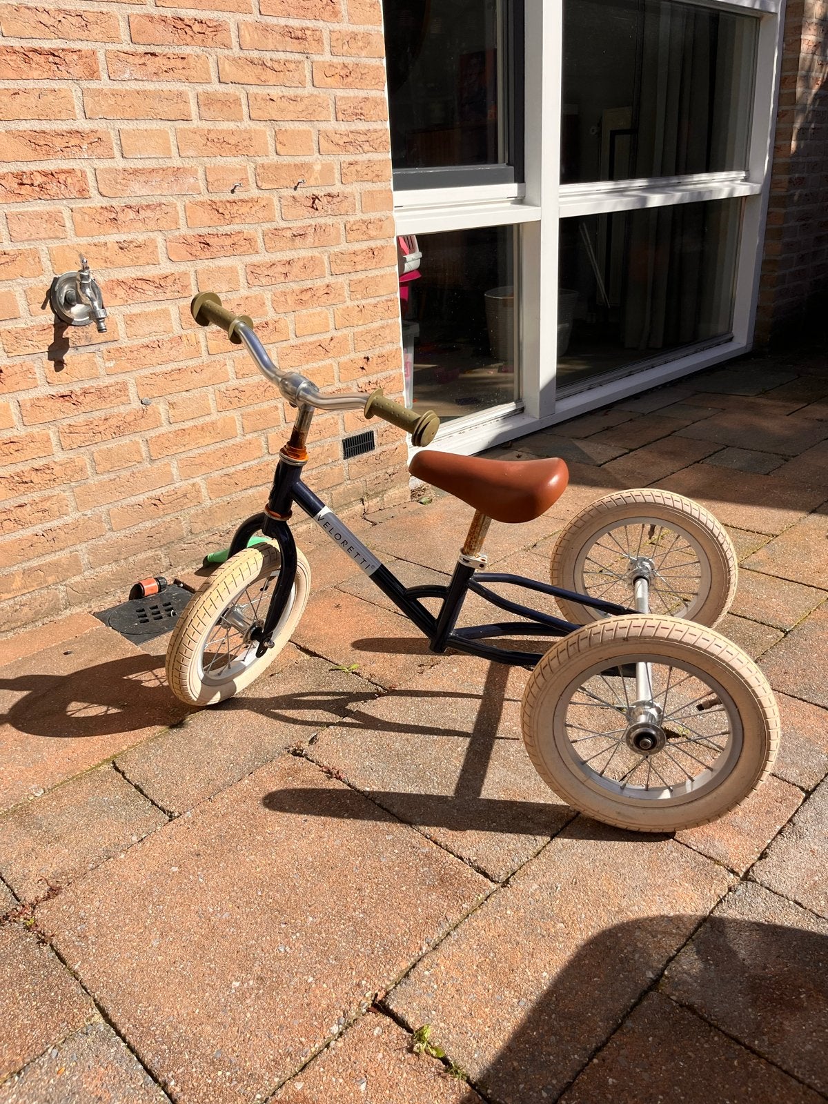 Veloretti Trybike Loopfiets/Driewieler - Zo goed als nieuw, Ophalen, Zo goed als nieuw, Terugtraprem, Verstelbare zitting
