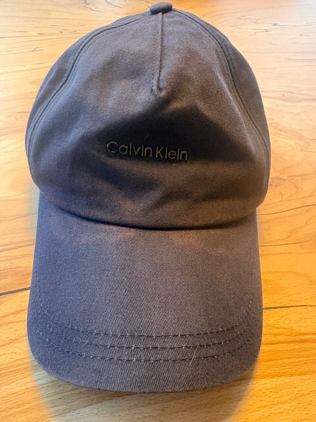 Calvin Klein Pet 'Metal Logo Baseball' in blauw, Ophalen of Verzenden, Gedragen, One size fits all, Pet