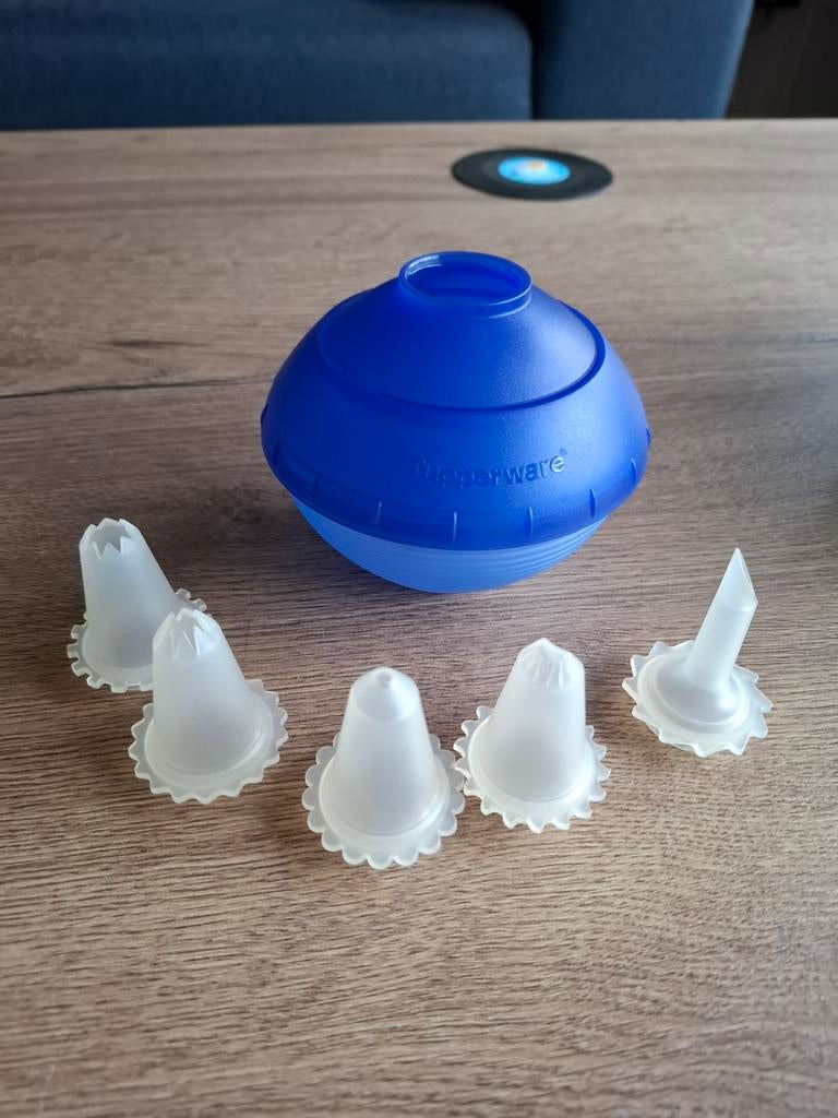 Tupperware garneerbol met Mondstukken, Ophalen of Verzenden, Nieuw