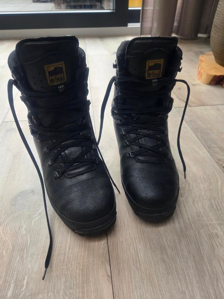 Meindl Werkschoenen 9091-01 Maat 45 - Z.G.A.N., Zwart, Ophalen of Verzenden, Zo goed als nieuw, Werkschoenen