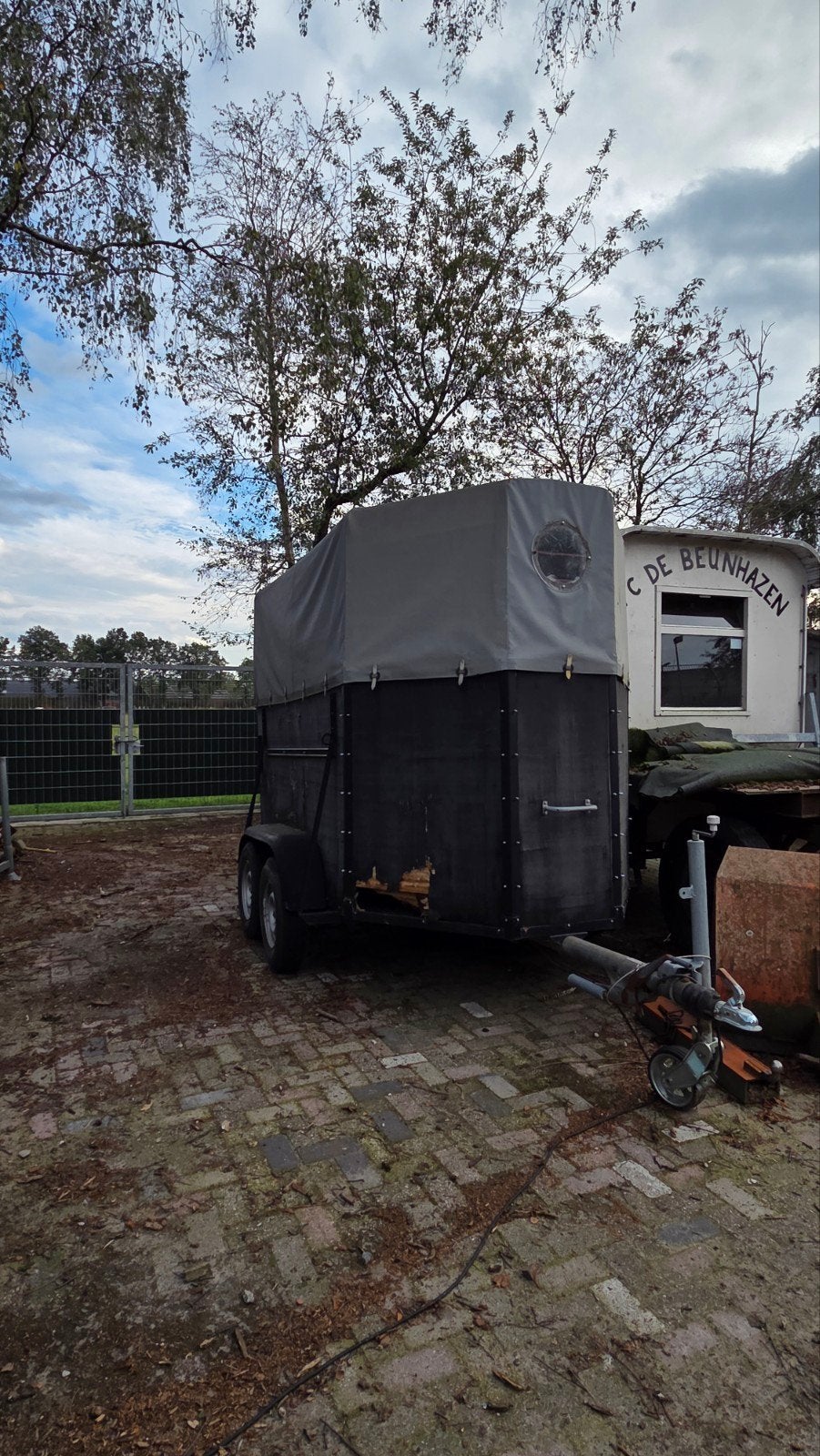 veewagen met huif - Ideaal voor transport, Ophalen, Gebruikt