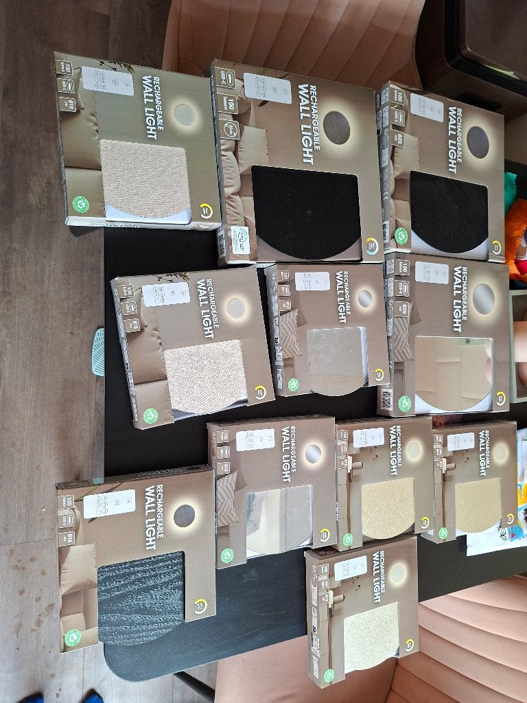 Wand lamp oplaadbaar, Ophalen, Nieuw, Overige fittingen, Dimbaar