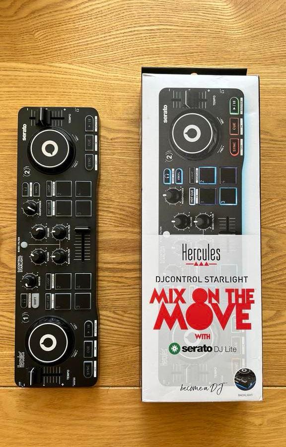 Hercules DJ Control Starlight DJ Controller, Ophalen of Verzenden, Zo goed als nieuw, Dj-set, Overige merken