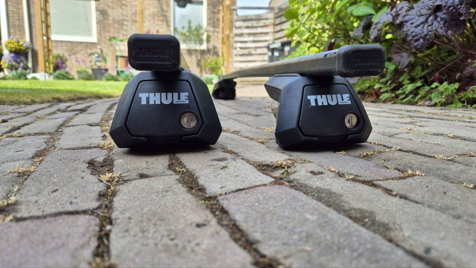 Thule dakdragers -SmartRack XT Squarebar 118 cm, Auto diversen, Dakdragers, Zo goed als nieuw, Ophalen