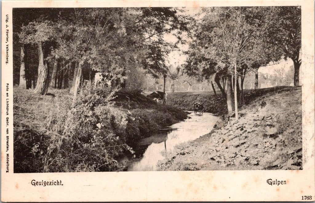 Gulpen - 11 antieke ansichtkaarten, Verzenden, 1940 tot 1960, Gelopen, Limburg