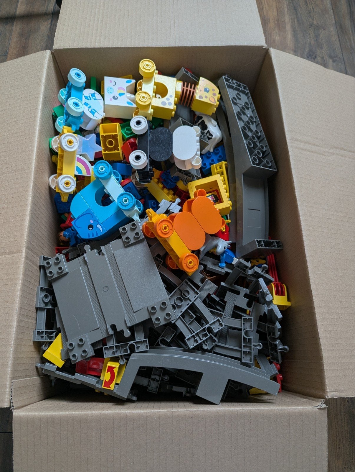 Lego duplo, Ophalen, Gebruikt