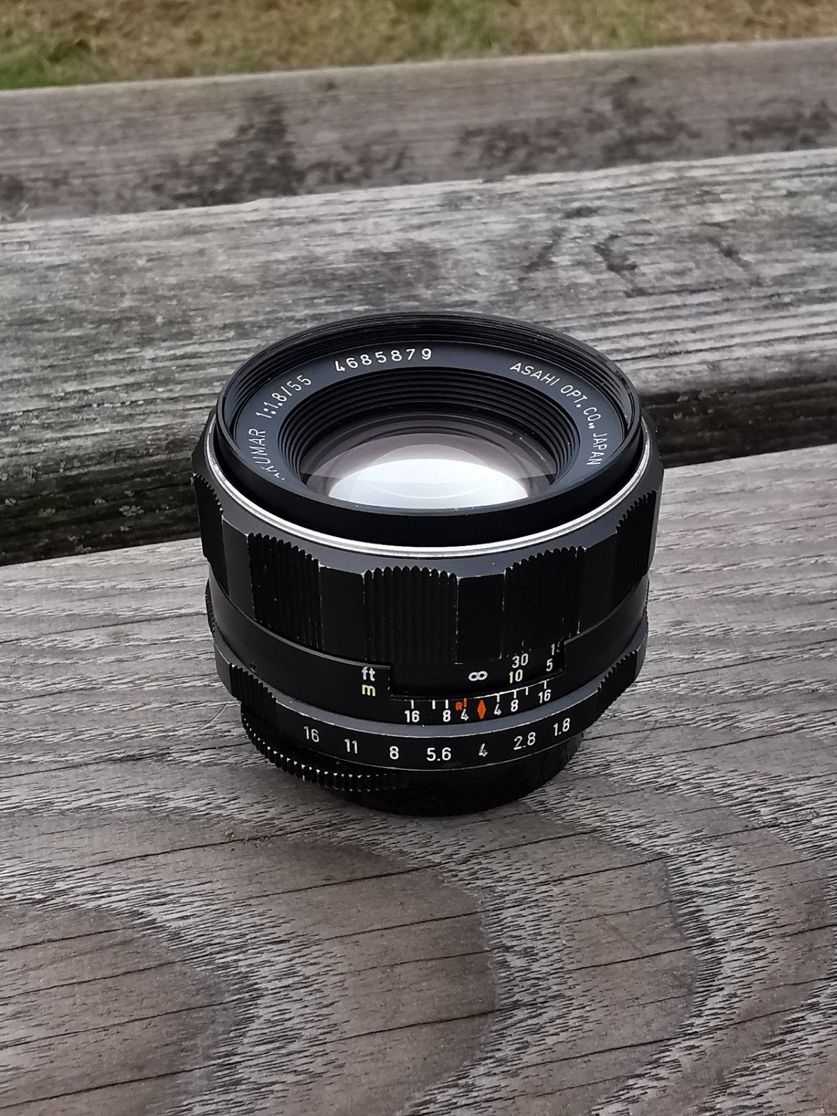 Super-Multi-Coated Takumar 55mm F1.8 lens M42 vatting, M42, Standaardlens, 55 mm, Handmatige focus