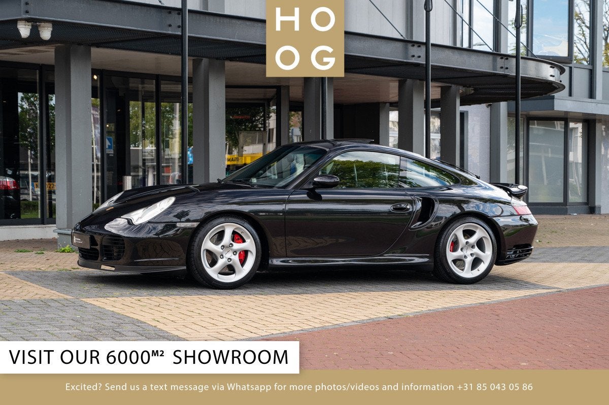 Porsche 911 (996) Turbo (bj 2002), Gebruikt, Overige kleuren, 4 stoelen, Leder