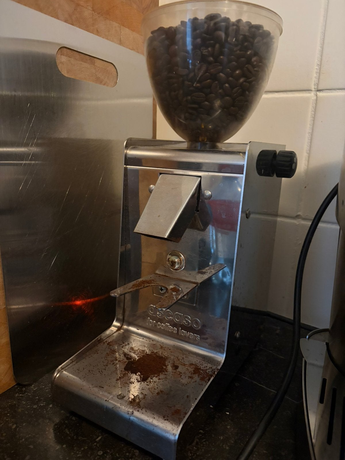 Ascaso koffiemolen, Ophalen of Verzenden, Zo goed als nieuw