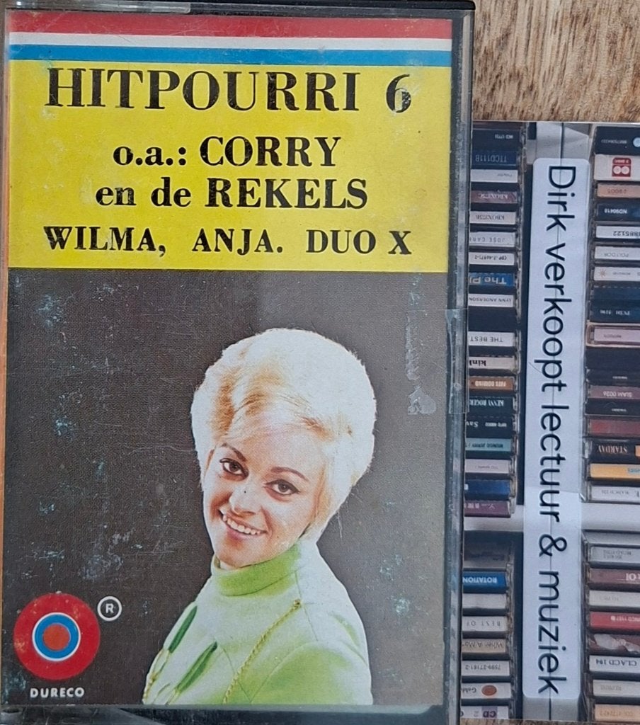 Hitpourri 6 met o.a; Corry en de Rekels, Wilma, Anja, Duo X, Gebruikt, 1 bandje, Ophalen of Verzenden, Origineel