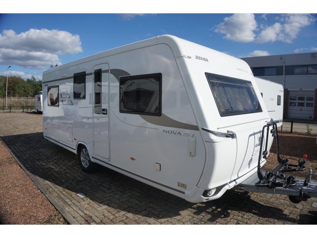Eriba Nova SL 541 + MOVER + AIRCO, Caravans en Kamperen, Rondzit, Bedrijf, 5 tot 6 meter, Eriba