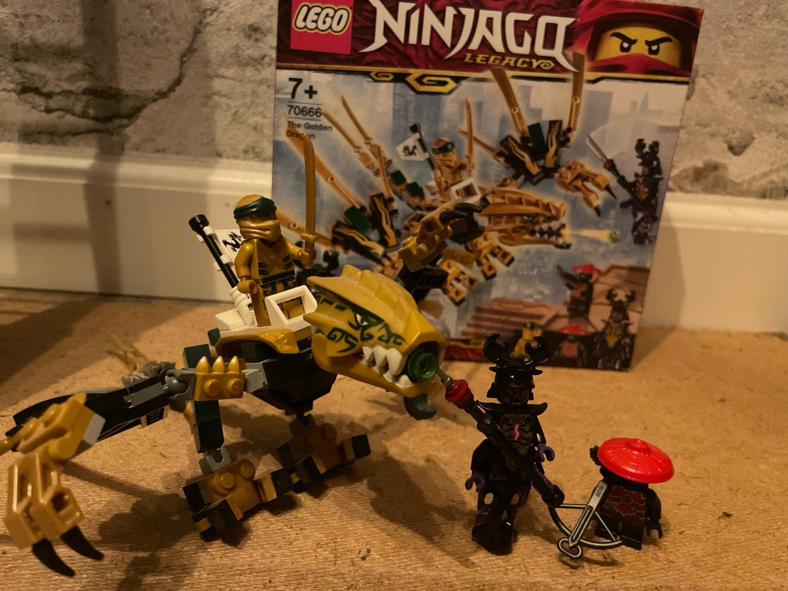 Gebruikte LEGO Ninjago Legacy 70666 De Gouden Draak, Ophalen, Gebruikt, Lego, Compleet