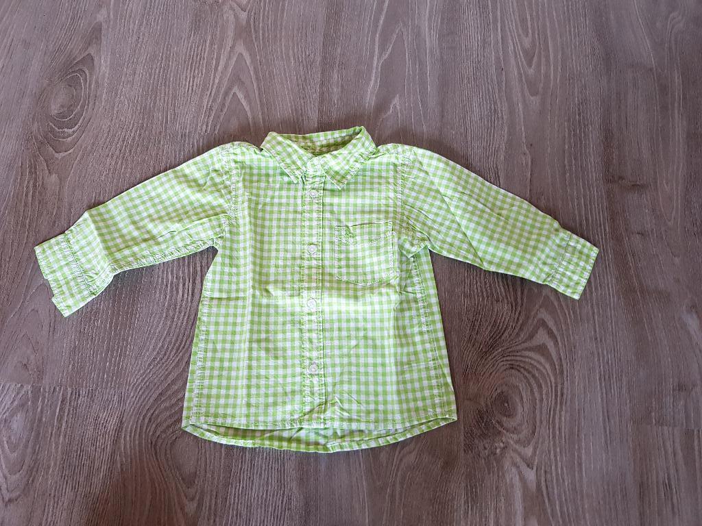 Jongens kleertjes maat 86, Kinderen en Baby's, Babykleding | Maat 86, Zo goed als nieuw, Overhemdje of Bloesje, Jongetje, Diverse merken