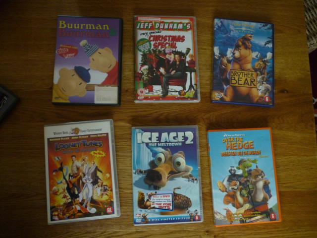 Dvd's diverse films € 1,50 per stuk Disney / Pixar / WB e.a., Avontuur, Alle leeftijden, Ophalen of Verzenden, Zo goed als nieuw
