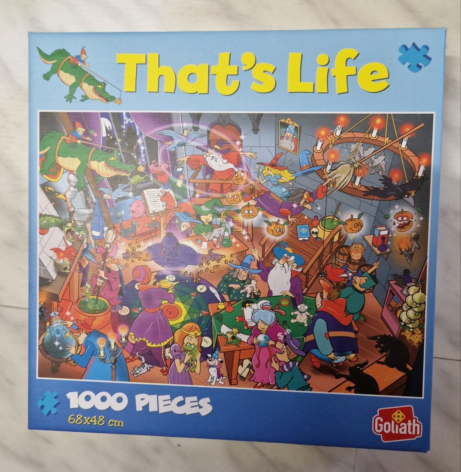 Goliath That's Life Legpuzzel 1000 Stukjes, Ophalen of Verzenden, 500 t/m 1500 stukjes, Zo goed als nieuw, Legpuzzel